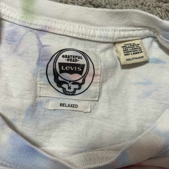 Grateful Dead x Levi’s Long Sleeve Bertha Tee size XXL - Picture 5 of 10